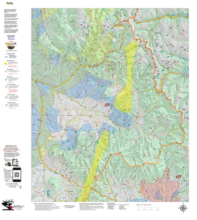 CO Unit 551 Mule Deer Concentrations Preview 1
