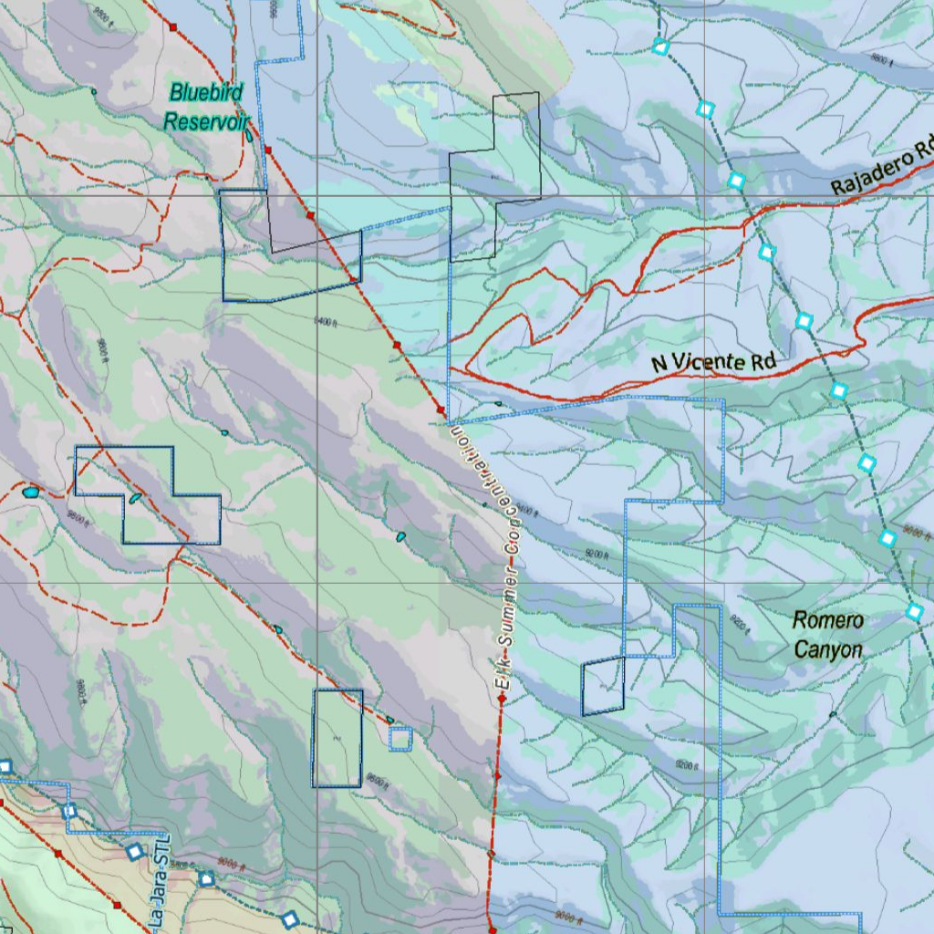 CO Unit 81 Elk Concentrations and Migration Map by HuntData LLC ...