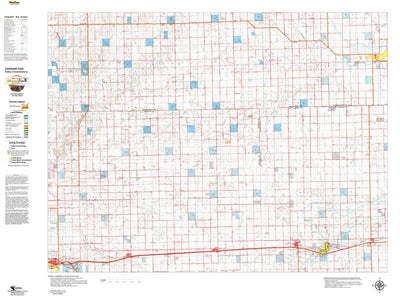 HuntData LLC Colorado Unit 107 Goose, Pheasant, Turkey Concentration digital map