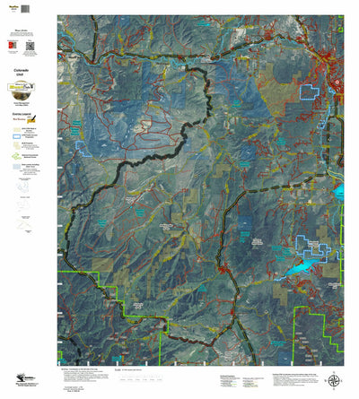 HuntData LLC Colorado Unit 131 Walk-in Access, Pheasant, Goose, Turkey Concentrations digital map