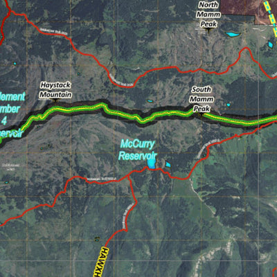 HuntData LLC Colorado Unit 42 Turkey, Goose, and Pheasant Concentration Map digital map