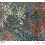 HuntData LLC Colorado Unit 46 Turkey, Goose, and Pheasant Concentration Map digital map