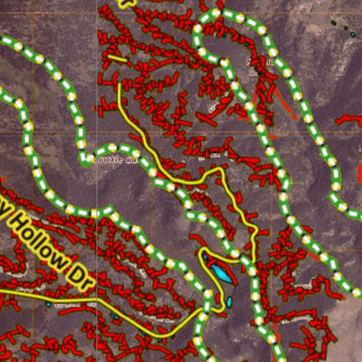 HuntData LLC Colorado Unit 461 Turkey, Goose, and Pheasant Concentration Map digital map