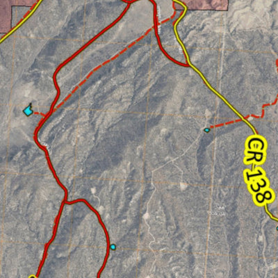 HuntData LLC Colorado Unit 741 Turkey, Goose, and Pheasant Concentration Map digital map