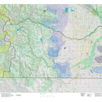HuntData LLC Colorado Unit 81 Mule Deer Concentrations digital map