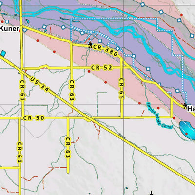 HuntData LLC Colorado Unit 951 Mule Deer Concentrations digital map