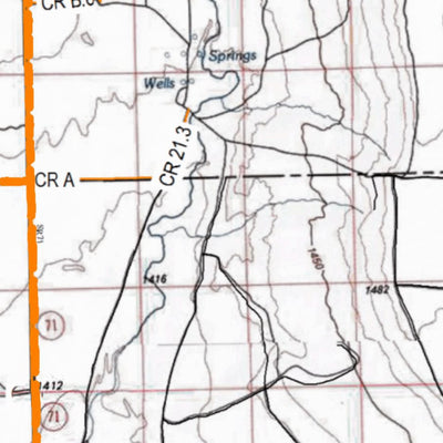 HuntData LLC HuntData Colorado Unit 120 Topo digital map