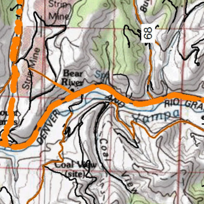 HuntData LLC HuntData Colorado Unit 13 Topo digital map