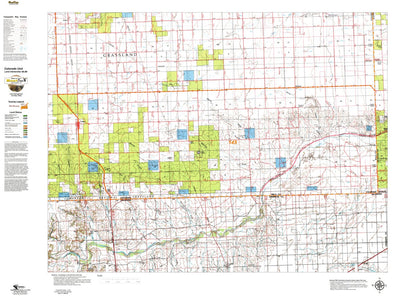 HuntData LLC HuntData Colorado Unit 145 Land Ownership digital map