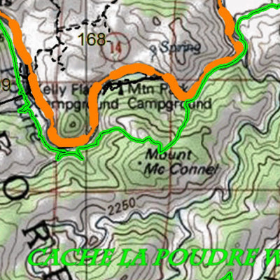 HuntData LLC HuntData Colorado Unit 191 Topo digital map