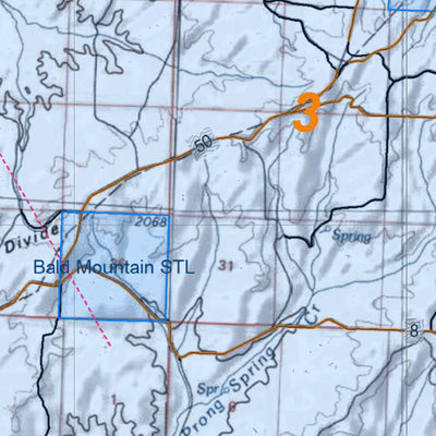 HuntData LLC HuntData Colorado Unit 3 Antelope Concentration digital map