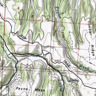 HuntData LLC HuntData Colorado Unit 40 Topo digital map