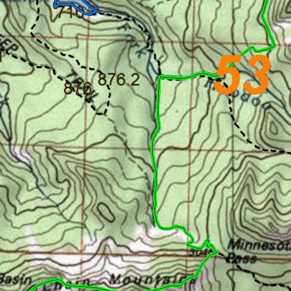 HuntData Colorado Unit 53 Topo Map by HuntData LLC | Avenza Maps