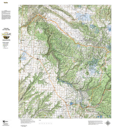 HuntData LLC HuntData Colorado Unit 711 Topo digital map