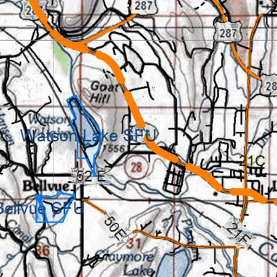 HuntData LLC HuntData Colorado Unit 9 Antelope Concentration digital map