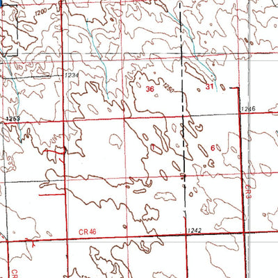 HuntData LLC HuntData Colorado Unit 93 Land Ownership digital map