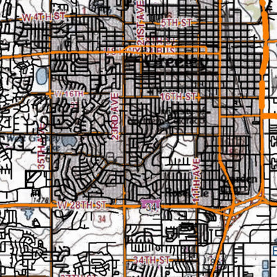 HuntData LLC HuntData Colorado Unit 94 Antelope Concentration digital map