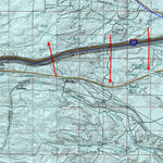 HuntData LLC HuntData Wyoming Game Concentration Map for Antelope Unit 104 digital map
