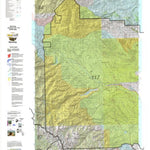 HuntData LLC HuntData Wyoming Game Concentration Map for Antelope Unit 117w digital map