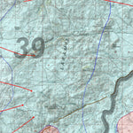 HuntData LLC HuntData Wyoming Game Concentration Map for Antelope Unit 39 digital map