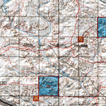 HuntData LLC HuntData Wyoming Land Ownership Map for Antelope Unit 104 digital map