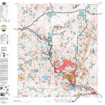 HuntData LLC HuntData Wyoming Land Ownership Map for Antelope Unit 12 digital map