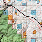 HuntData LLC HuntData Wyoming Land Ownership Map for Antelope Unit 28 digital map