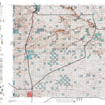HuntData LLC HuntData Wyoming Land Ownership Map for Antelope Unit 35 digital map