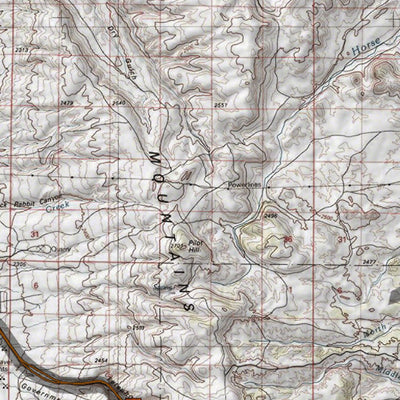 HuntData LLC HuntData Wyoming Topo Map for Antelope Unit 40 digital map
