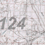 HuntData LLC HuntData Wyoming Topo Map for Elk Unit 124e digital map