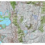 HuntData LLC Ogden Utah Elk Hunting Unit Map with Land Ownership digital map