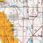 HuntData LLC Oregon Hunting Unit 32, Klamath Falls Land Ownership Map digital map