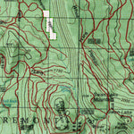 HuntData LLC Oregon Hunting Unit 32, Klamath Falls Land Ownership Map digital map