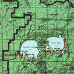 HuntData LLC Oregon Hunting Unit 35, Paulina Land Ownership Map digital map