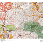 HuntData LLC Oregon Hunting Unit 38, Grizzly Land Ownership Map digital map