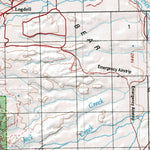 HuntData LLC Oregon Hunting Unit 46, Murderers Creek Land Ownership Map digital map