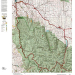 HuntData LLC Oregon Hunting Unit 60, Minam Land Ownership Map digital map