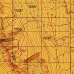 HuntData LLC Oregon Hunting Unit 74, Warner Land Ownership Map digital map