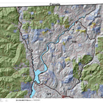 HuntData LLC Washington Hunting Unit(s) 105 108 Landownership Map digital map