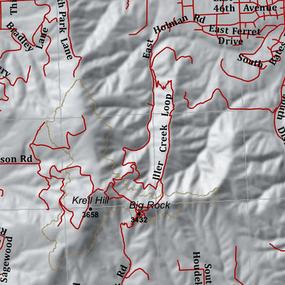 HuntData LLC Washington Hunting Unit(s) 127 Landownership Map digital map