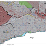 HuntData LLC Washington Hunting Unit(s) 373 Landownership Map digital map