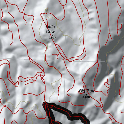 HuntData LLC Washington Hunting Unit(s) 522 524 Landownership Map digital map