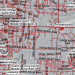 HuntData LLC Washington Hunting Unit(s) 652 655 Landownership Map digital map