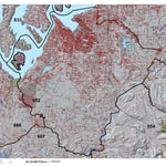 HuntData LLC Washington Hunting Unit(s) 652 655 Landownership Map(FR) digital map
