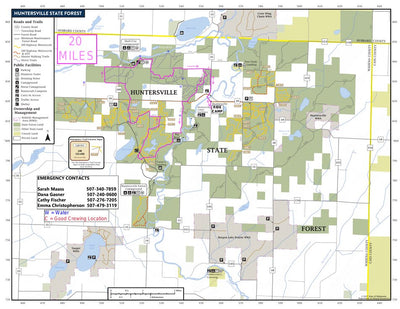 Huntersville Hundred 2025 20 Mile Pink Loop Preview 1