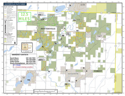 Huntersville Hundred 2025 12.5 Mile White Loop Preview 1