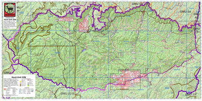 HuntMap, LLC Arizona HuntMap GMU 22N digital map