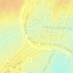 IC Geosolution Auckland CBD Elevation digital map