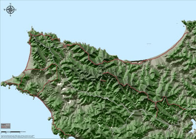 IC Geosolution Cape Reinga Tracks digital map