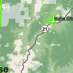 Idaho Department of Fish & Game Controlled Hunt Areas - Bear - Hunt Area 32-1 digital map
